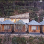 Mud Huts at Heavenly Resort in Prashar